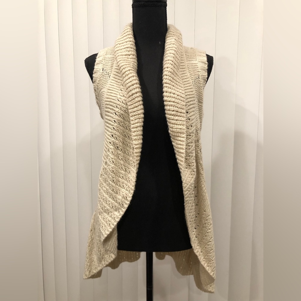 Y2K BoHo Cottagecore Knit Vest size Small